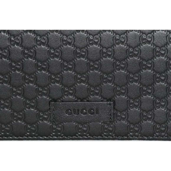 Gucci Microguccissma Black Wallet Crossbody Handbag - Picture 5 of 12